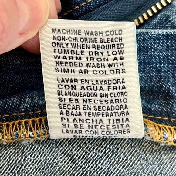 Vntg Polo Jeans Co. Ralph Lauren Womens Saturday Jeans 8x31 Straight 100% Cotton - Picture 11 of 15